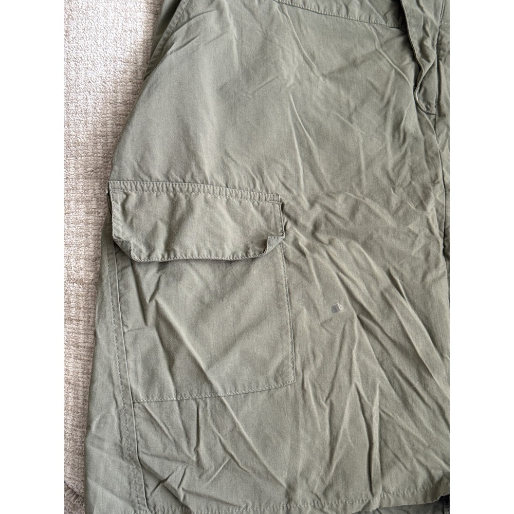 Patagonia Womens Cargo Hiking Skort Olive Green Buckle Waist Size 10 - Picture 2 of 8